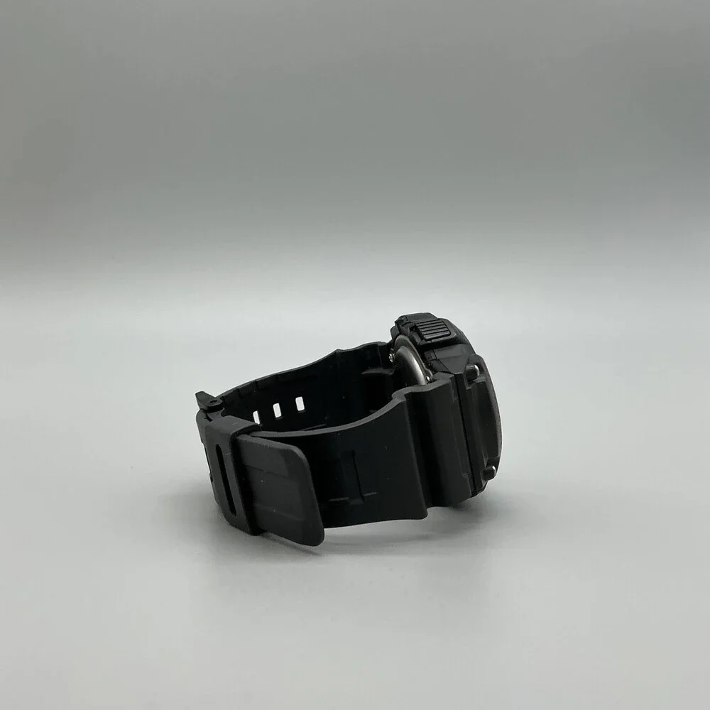 Casio 3416 W-735H Mens Watch 44mm Digital Black Resin Vibration Alarm Sport